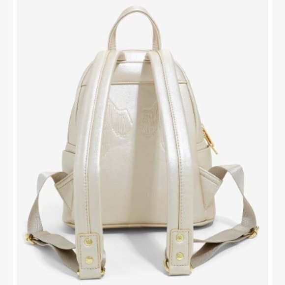 Loungefly Backpack DC Comics Wonder Woman 1984 Metallic Gold Mini Backpack - Picture 3 of 5